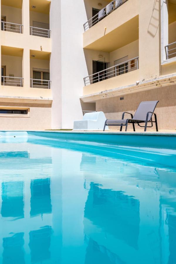 Lua Do Mar - T2 - Piscina - Fte Ao Mar- Central Nazaré Eksteriør bilde