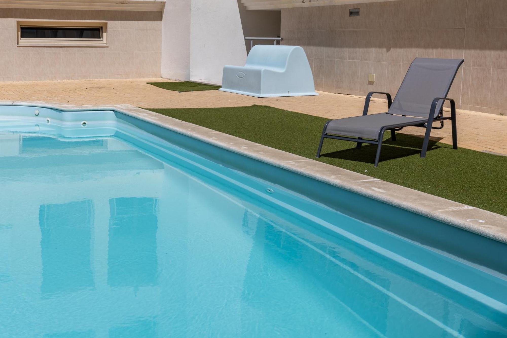 Lua Do Mar - T2 - Piscina - Fte Ao Mar- Central Nazaré Eksteriør bilde