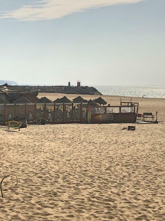 Lua Do Mar - T2 - Piscina - Fte Ao Mar- Central Nazaré Eksteriør bilde